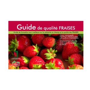 Guide de qualité fraises (version papier)