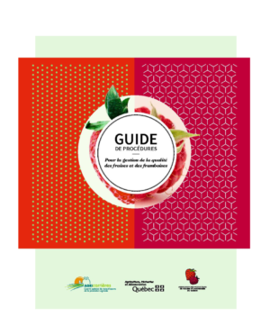 Guide de procédures pour la gestion de la qualité des fraises et des framboises - non membre APFFQ