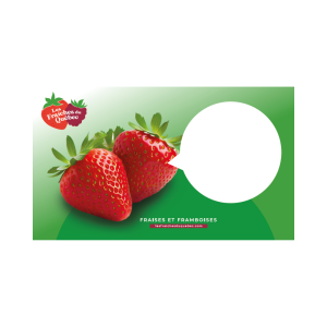 Affichette de prix en carton fraise (4)