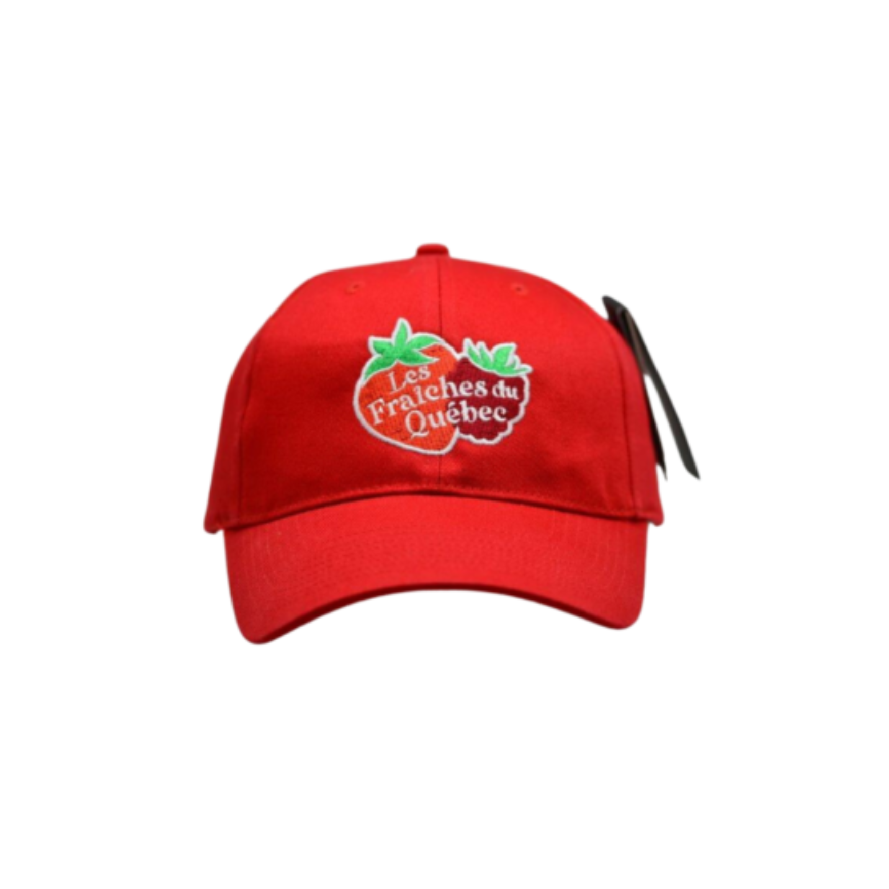 Casquette rouge "Les Fraîches du Québec"