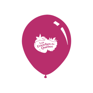 Ballons couleur framboise Les Fraîches du Québec (24)
