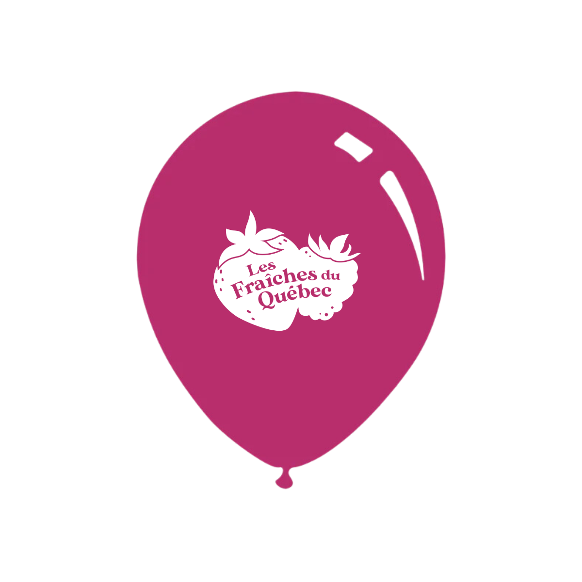 Ballons couleur framboise Les Fraîches du Québec (24)